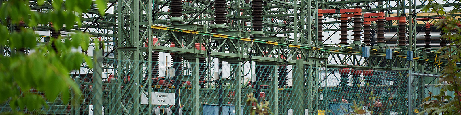 High-voltage substation Aalst
