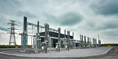 High voltage substation - Zeebruges
