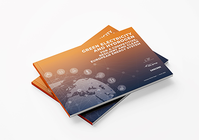 Mock-up Elia Group paper Green electricity and hydrogen for a competitive, resilient and clean European energy system