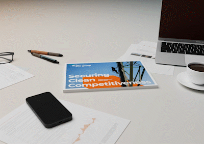 Cover Integrated annual report 2024 “Securing Clean Competitiveness”